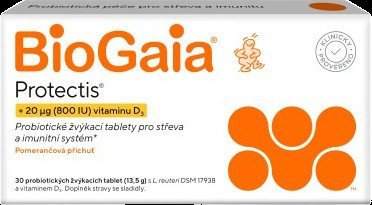 BioGaia Protectis s vitaminem D 30 tablet