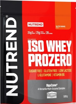 Nutrend ISO Whey prozero pudinková vanilka 500g