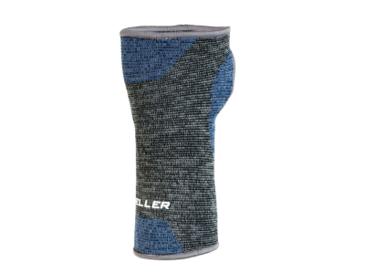 Mueller 4-Way Stretch Premium Knit Wrist Support, bandáž na zápěstí, S/M Mueller 4-Way Stretch Premium Knit Wrist Support, bandáž na zápěstí, S/M