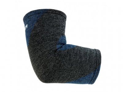 Mueller 4-Way Stretch Premium Knit Elbow Support, bandáž na loket, S/M