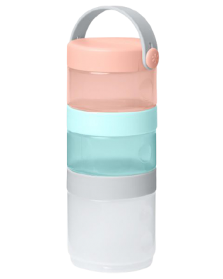 Skip Hop Sada 3 nádob na jídlo cestovní Coral/Teal