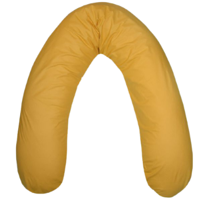Eko Polštář na kojení Mustard Yellow 180 cm