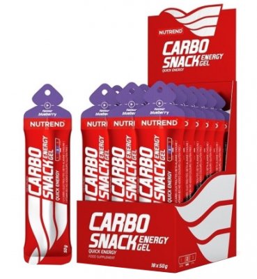 Nutrend Carbosnack borůvka sáček 50g