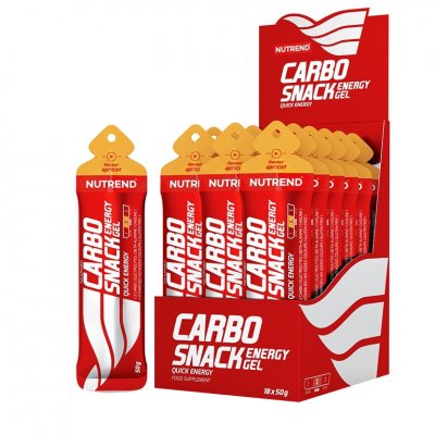 Nutrend Carbosnack meruňka sáček 50g