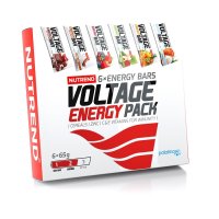 Nutrend Voltage energy bar mix příchutí 6 x 65 g