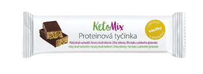 KetoMix proteinové tyčinky s příchutí vanilky 40g