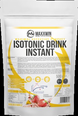 MAXXWIN Isotonic drink instant 500g jahoda