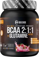 MAXXWIN BCAA + Glutamine 500g malina