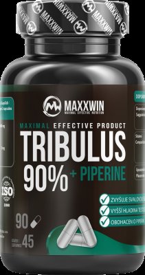 MAXXWIN Tribulus 90% + Piperine 90 kapslí MAXXWIN Tribulus 90% + Piperine 90 kapslí