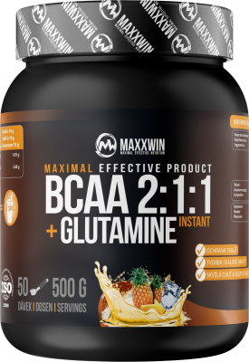 MAXXWIN BCAA + Glutamine 500g ananas