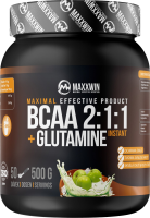 MAXXWIN BCAA + Glutamine 500g zelené jablko