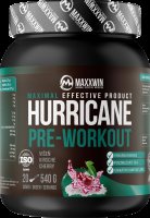 MAXXWIN Hurricane pre-workout 540g višeň