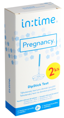Intime Pregnancy DipStick těhotenský test 2ks