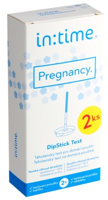 Intime Pregnancy DipStick těhotenský test 2ks