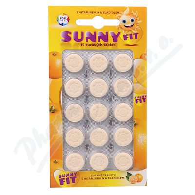 Forfit Sunnyfit vitamín D pro děti 15 tablet