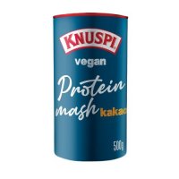 KNUSPI Vegan proteinová kaše kakao dóza 500g