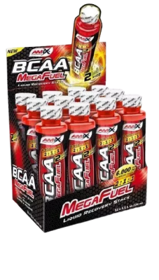Amix BCAA MegaFuel 6000 Orange Juice, 12 x 150 ml