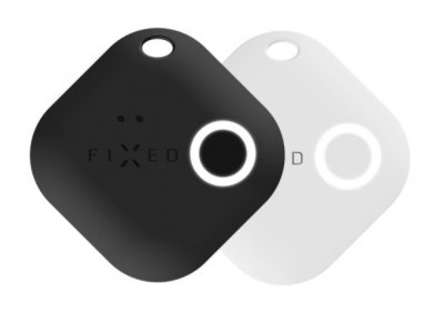 Fixed Smart tracker Smile s motion senzorem DUO PACK - černý + bílý