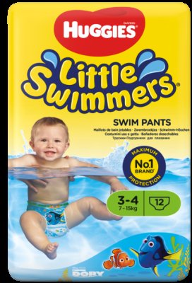 Huggies little Swimmers 3/4 12ks