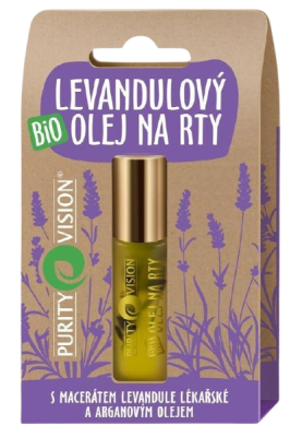Purity Vision Bio levandulový olej na rty 10ml