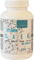 AcePharma Vitamin D3+A+E+K2 komplex 30 tobolek