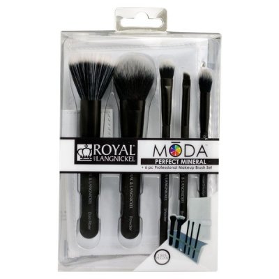 Royal&Langnickel Moda Perfect Mineral Sada štětců, černá 5ks