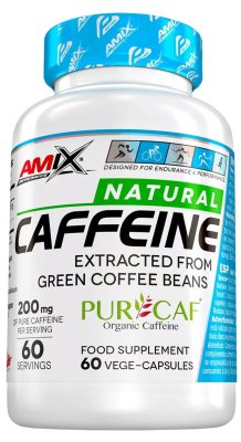 Amix Natural Caffeine PurCaf 60 kapslí