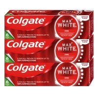 Colgate Max White One Sensational Mint Zubní pasta 3 x 75 ml