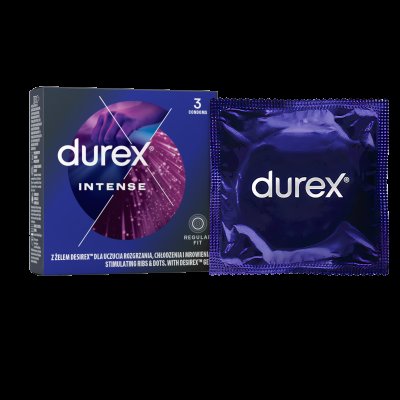 Durex Intense Orgasmic Kondomy 3ks