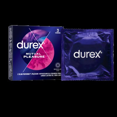 Durex Mutual Pleasure Kondomy 3ks