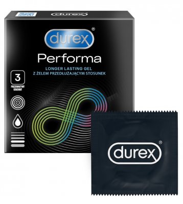 Durex Performa Kondomy 3ks