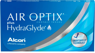 Alcon AIR OPTIX® plus HydraGlyde® +8,00 dpt, 3 čoček