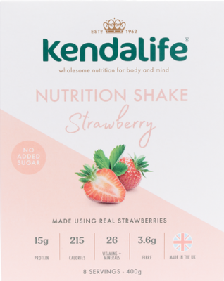 II. jakost Kendalife proteinový jahodový nápoj 400 g