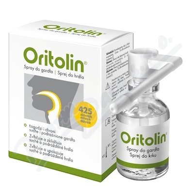 II. jakost ORITOLIN sprej 30 ml - 425 dávek