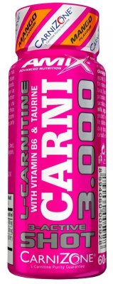 Amix Carni Shot 3000mg, Mango 60ml