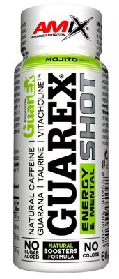 Amix Guarex Energy & Mental Shot, Mojito 60ml