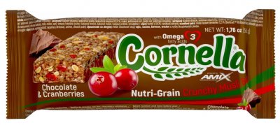 Amix Cornella bar, Čokoláda-Brusinka 50g