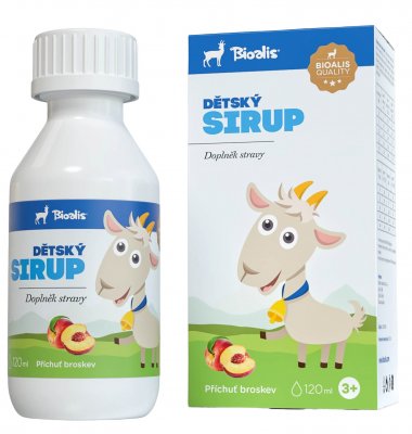 II. jakost BIOALIS dětský sirup 120 ml