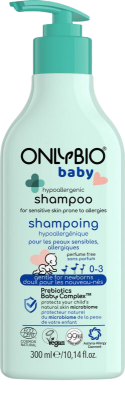 OnlyBio Hypoalergenní šampon pro miminka 300ml