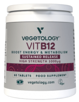 Vegetology Vitamín B12, kyanokobalamin 60 tablet