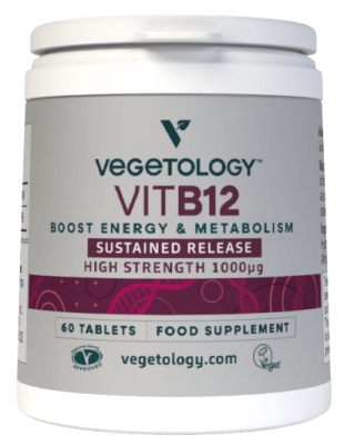 Vegetology Vitamín B12, kyanokobalamin 60 tablet