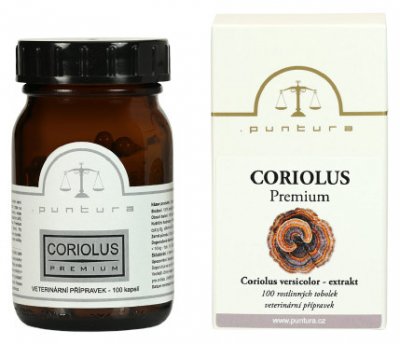 Puntura Coriolus Extrakt 500 mg 100 tobolek