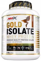 Amix Gold Whey Protein Isolate, Přírodní čokoláda 2280 g