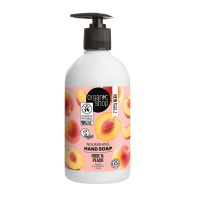 Organic Shop Vyživující mýdlo na ruce Růže a broskev 500 ml