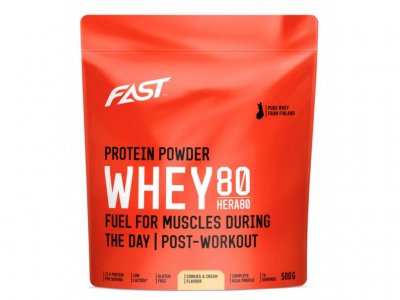 Fast Práškový Protein Hera 80 Cookies & Cream 500 g