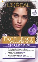 L'Oréal Paris Excellence Cool Creme 3.11 Ultra popelavá tmavá hnědá Permanentní barva 1ks