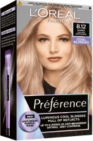 L'Oréal Paris Préférence 8.12 Alaska Studená světlá blond permanentní barva