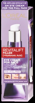 L´oréal Paris Revitalift Filler Oční krém na obličej 30ml