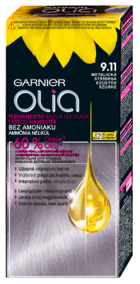 Garnier Olia 9.11 Metalická stříbrná 50ml