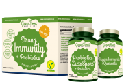 GreenFood Nutrition Strong Immunity & Probiotics + Pillbox 120ks